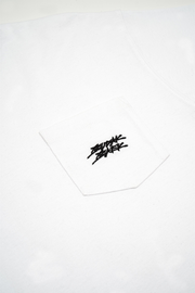 Budak Baek Embroidery Logo Short Sleeves Pocket Tee