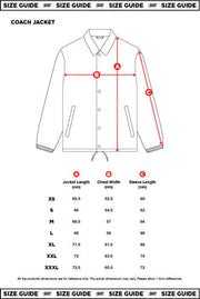 Budak Baek Malaysia Coach Jacket Size Guide
