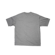 Budak Baek Malaysia Embroidery Logo Short Sleeve Pocket Grey Tshirt Back