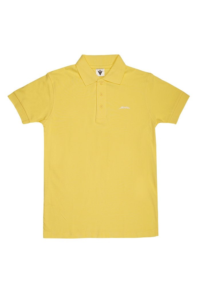 Budak Baek Malaysia Logo Short Sleeve Yellow Tshirt Front