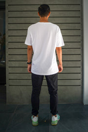 Budak Baek Malaysia Sparkling Baek White Tshirt Modelled Back